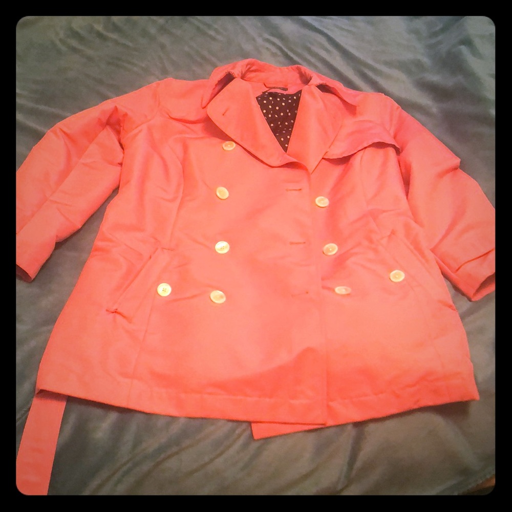 Pink Lauren by Ralph Lauren Trench Coat
